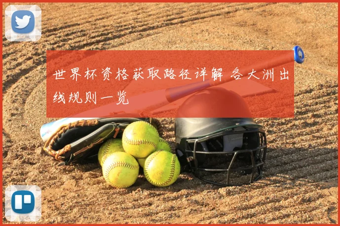 世界杯资格获取路径详解 各大洲出线规则一览